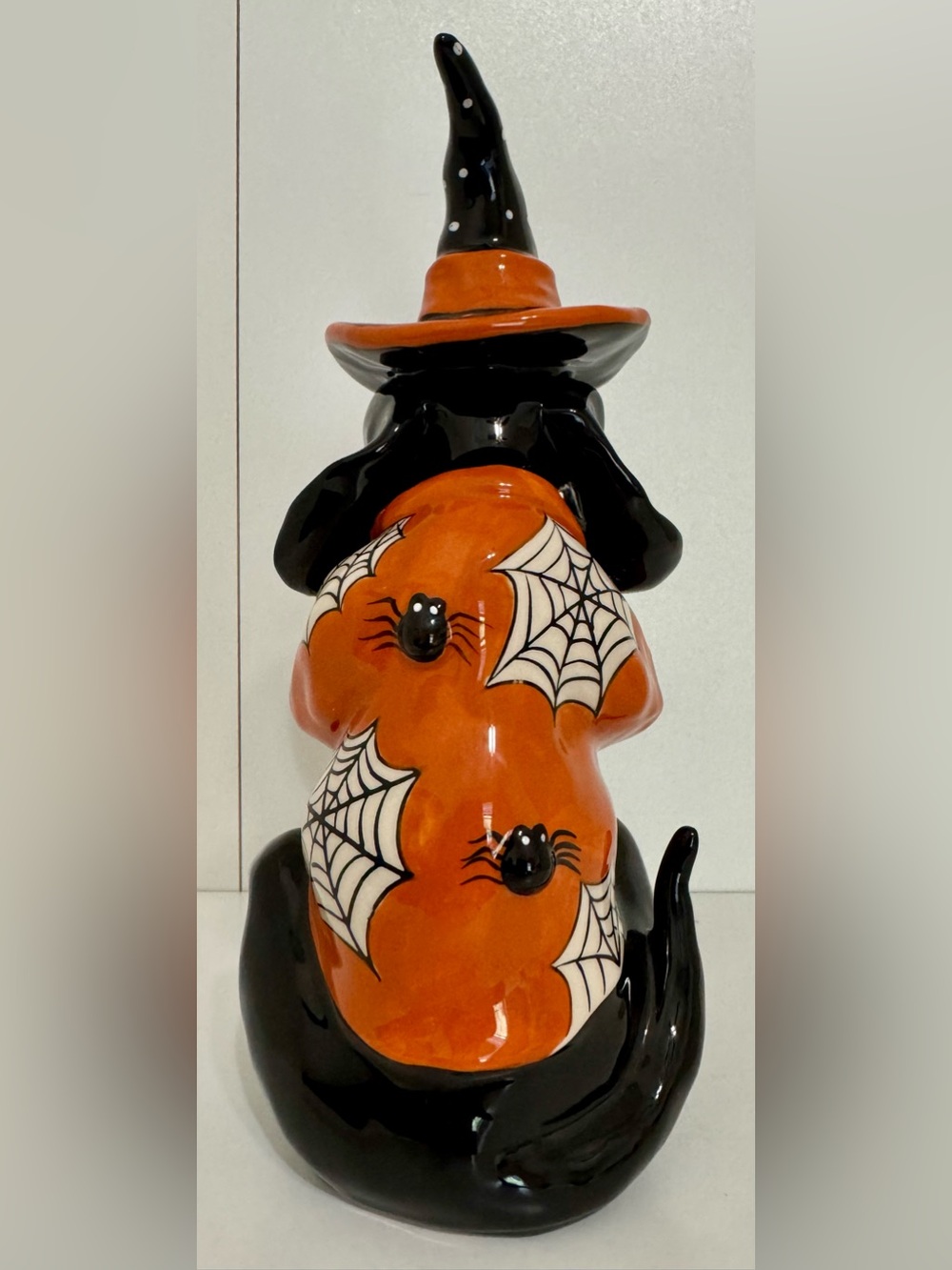 Blue Sky Clayworks  Halloween Dachshund Witch Trick-or-Treat Figurine NWT - Picture 5 of 11